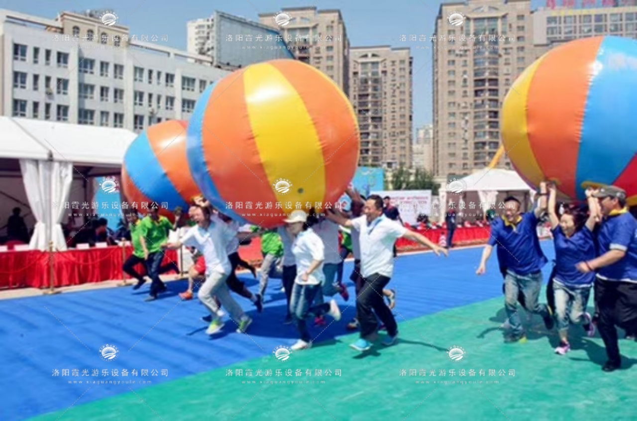 广州充气大球竞速